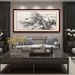 尚得堂国画花鸟名家手绘真迹新中式客厅装饰画卧室挂画餐厅水墨画