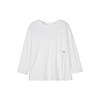 SEVENBOBI 柒号童仓 SKF2196 女童T恤 白色 120cm