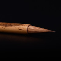 单支吴昌硕毛笔系列老缶狼毫湖笔文房四宝抄经笔收藏书画书法毛笔简装