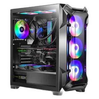 Antec 安钛克 DF600 FLUX RGB ATX机箱半侧透 灰色