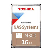 TOSHIBA 东芝 N300系列 NAS专用机械硬盘 16TB