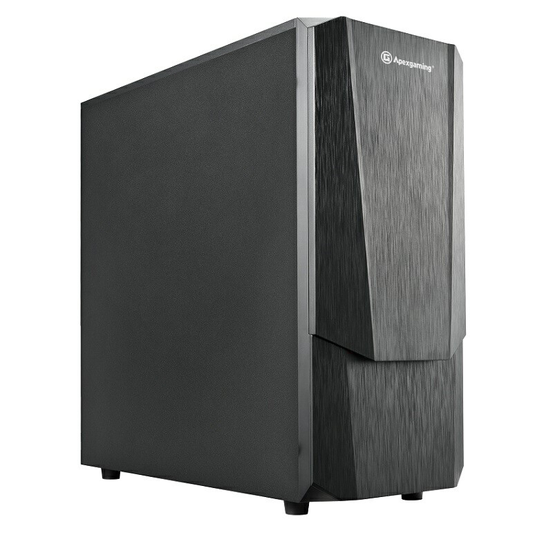  美商艾湃电竞 Apexgaming 百变天使S1 ATX机箱 非侧透 黑色