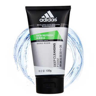 adidas 阿迪达斯 男士深层洁面膏 100g