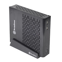银昕 SilverStone PT13 MINI-ITX机箱 非侧透 黑色