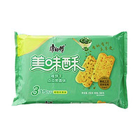 康师傅 美味酥 咸饼干 葱香味 255g