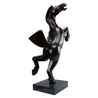 阿斯蒙迪德弗兰斯国进口骏马青铜雕塑原作8件纯铜马艺术品收藏品（欢快的骏马）