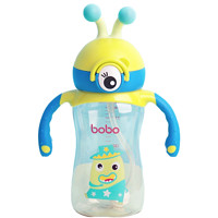 bobo 乐儿宝 BB1804 儿童吸管杯 260ml 蓝色