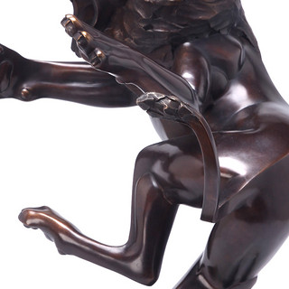 阿斯蒙迪进口青铜雕塑艺术品欧式家居装饰摆件高端礼品弗兰斯狮子（狮子王）