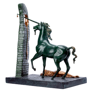 阿斯蒙迪达利进口青铜雕塑原创艺术品限量收藏品西方欧式经典作品（独角兽）