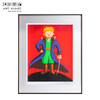 阿斯蒙迪沈敬东签名限量版画作品小王子卧室儿童房装饰画限量50版（持剑小王子（画芯35*45cm）、48x58cm）