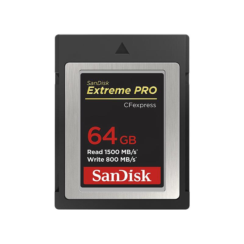  闪迪 Sandisk  至尊超极速系列 SDCFE-064G-ZN4IN CF存储卡（1500MB/s）