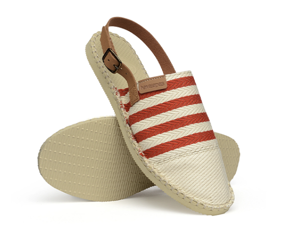 havaianas哈瓦那4145593女士条纹穆勒鞋