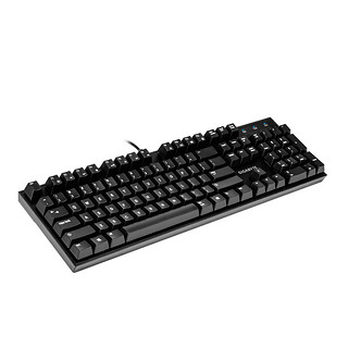 GIGABYTE 技嘉 FORCE K83 108键 有线机械键盘 黑色 Cherry青轴 无光