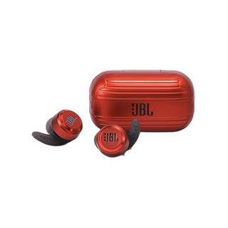 JBL 杰宝 T280TWS PLUS 入耳式真无线钕磁铁降噪蓝牙耳机 激情红