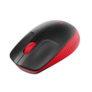 logitech 罗技 M190 2.4G无线鼠标 1000DPI 炫彩红