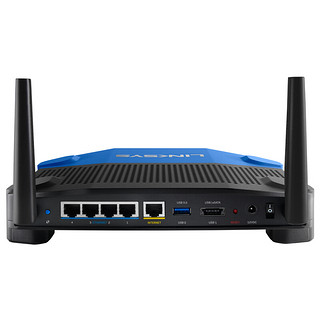 LINKSYS 领势 WRT1200AC 双频1200M 企业级千兆无线路由器 Wi-Fi 5（802.11ac）蓝色