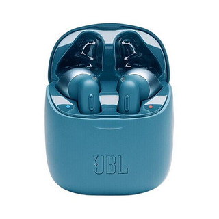 JBL 杰宝 TUNE 220TWS 半入耳式真无线蓝牙耳机 海洋蓝