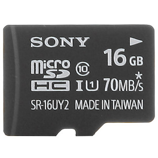 SONY 索尼 SR-16UY2 Micro-SD 存储卡16GB（UHS-I、U1）
