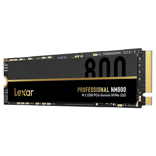 Lexar 雷克沙 NM800 NVMe M.2 固态硬盘 512GB（PCI-E4.0）