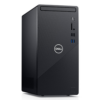 DELL 戴尔 灵越 3880 23.8英寸 商务台式机 黑色 (酷睿i5-10400、核芯显卡、16GB、512GB SSD+1TB HDD、风冷)