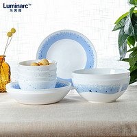 Luminarc 乐美雅 餐具碗碟餐具套装 迪瓦丽星空 10件套