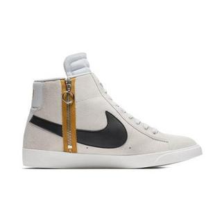 NIKE 耐克 Blazer Mid Rebel 女子运动板鞋 BQ4022-101 白/灰 36.5