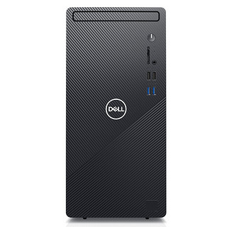 DELL 戴尔 灵越 3880 23.8英寸 商务台式机 黑色 (酷睿i3-10100、核芯显卡、8GB、256GB SSD+1TB HDD、风冷)