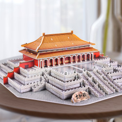 cubicfun乐立方北京故宫太和殿3d立体拼图103片