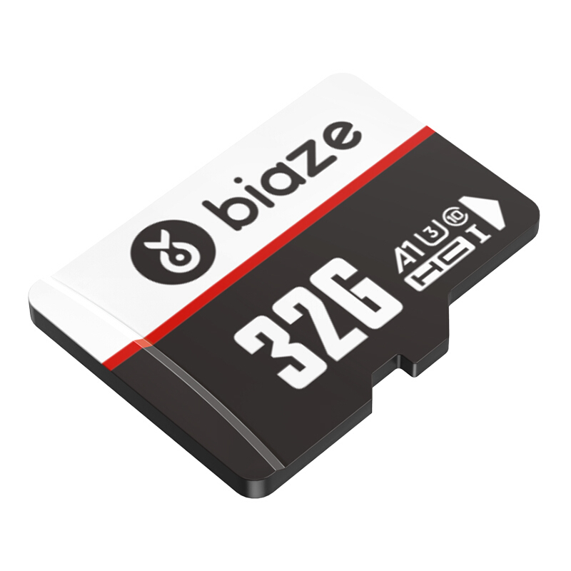 Biaze 毕亚兹 Micro-SD存储卡 32GB（UHS-I、U3、A1）