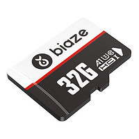 Biaze 毕亚兹 Micro-SD存储卡 32GB(UHS-I、U3、A1)