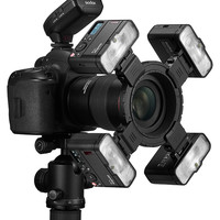 神牛MF12微距闪光灯摄影珠宝美食拍摄补光灯静物口腔摄像拍照打光灯便携相机闪光灯TTL佳能尼康索尼