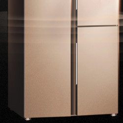 Electrolux 伊莱克斯 ESE4108TA 风冷T型对开门冰箱 421L 玫瑰金