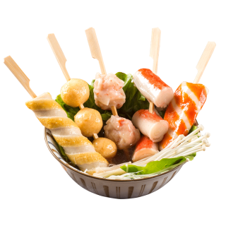 潮兴记关东煮食材日式关东煮711串串火锅丸子组合关东煮串串180g