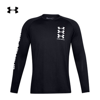 UNDER ARMOUR 安德玛 Tech Triple Logo 1357239 男款运动T恤