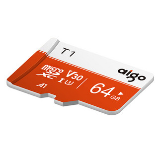 aigo 爱国者 T1 高速专业版 Micro-SD存储卡（UHS-I、V30、U3、A1）