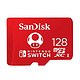 SanDisk 闪迪 128GB TF（MicroSD）存储卡 U3 4K 马里奥赛车主题款