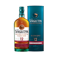 THE SINGLETON 苏格登 12年单一麦芽威士忌 雪莉版 40%vol 700ml送小酒