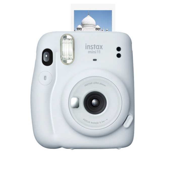 fujifilm 富士 instax mini 11 拍立得(86*54mm)冰晶白 10张相纸 精美