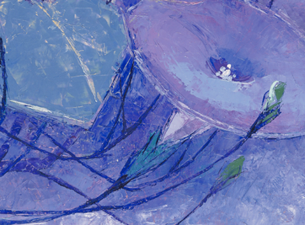 橙舍陈舜芝抽象艺术风景油画歌旭装裱60x80cm油画布鎏金