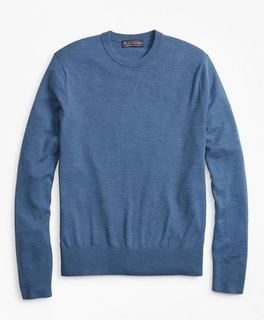 Brooks Brothers 布克兄弟 BrooksTech™ Merino Wool Crewneck Sweater