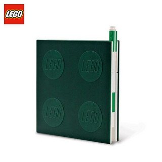 LEGO 乐高 ® 52243 搭扣笔记本绿色 附圆珠笔