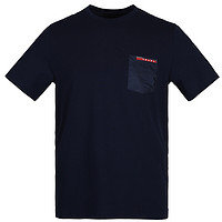 PRADA 普拉达 男士圆领短袖T恤 SJM979-710-F0008 藏蓝色 XL