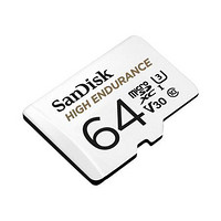 SanDisk 闪迪 SDSQQNR Micro-SD存储卡 64GB（UHS-I、V30、U3）
