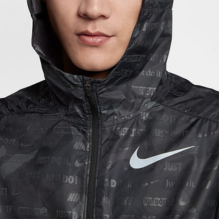 NIKE 耐克 SHIELD FLASH 男子运动夹克 AH5988-010 黑色 L