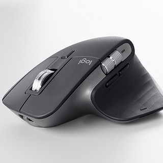 Logitech 罗技 MX Master 3 2.4G蓝牙 优联 双模无线鼠标 4000DPI 石墨黑