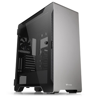 Thermaltake 曜越 Premium A500 TG ATX机箱 半侧透 银色