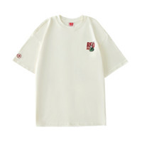 REDCHARCOAL 红色木炭 X SUNNY联名 市井十二系列 男女款圆领短袖T恤 3RC21203715 鼠打酒 XL