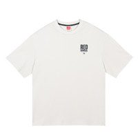 REDCHARCOAL 红色木炭 男女款圆领短袖T恤 3RC21203660 浅灰色 M