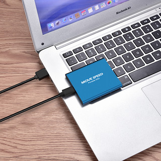 MOVE SPEED 移速 P5系列 PTSBP501 USB 3.1 移动固态硬盘 Type-C 2TB 蓝色
