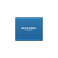 MOVE SPEED 移速 P5系列 PTSBP501 USB 3.1 移动固态硬盘 Type-C 2TB 蓝色